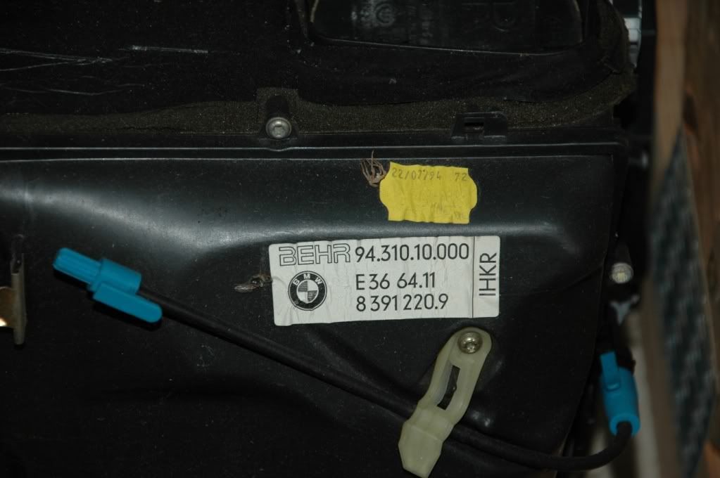 E36 Wiper, heater and relay control modules